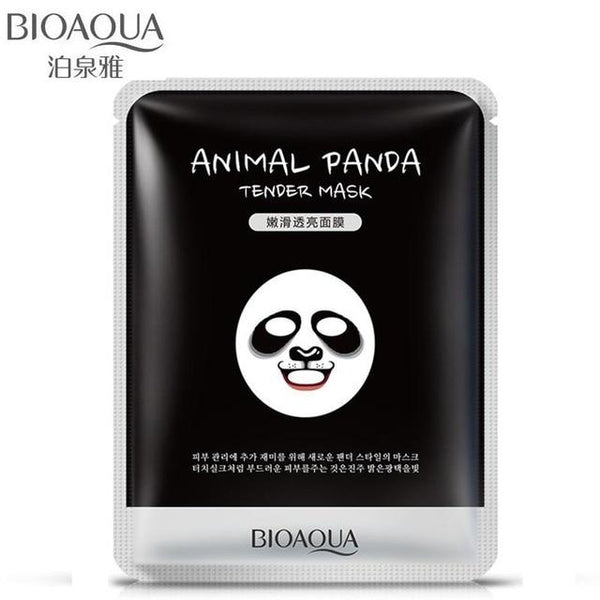 Animal Face Mask Deep Moisturizing Sheet Mask Oil Control Brighten Skin Mask for Woman Panda Tiger BIOAQUA Korean Facial Mask