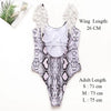 Bikinx Embroidery wing female swimsuit one piece bikini 2019 new Family matching bathing suit Sexy swimwear women kids bikini XL