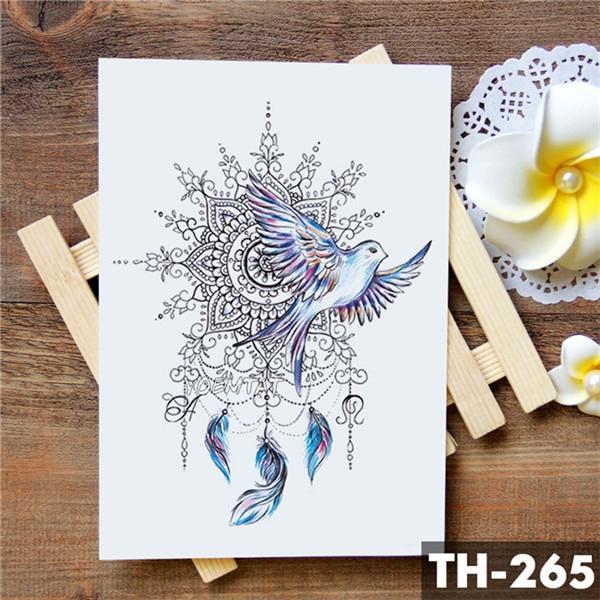 Sketch Flower Blossom Peony Rose Waterproof Temporary Tattoo Sticker Black Tattoos Body Art Arm Hand Girl Women Fake Tatoo