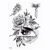 2019 New Waterproof Temporary Tattoo Sticker Old School Rose Pattern Tattoo Water Transfer Tattoo Flash Tattoo