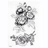 2019 New Waterproof Temporary Tattoo Sticker Old School Rose Pattern Tattoo Water Transfer Tattoo Flash Tattoo