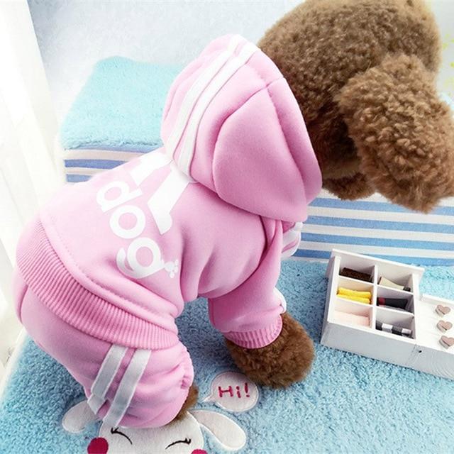 Fashion Cat Clothes For Cats Winter Warm Cozy Cat Clothing For Pets Kitten Outfit Kedi Gatto Hooded Coat Jumpsuit Pets Products