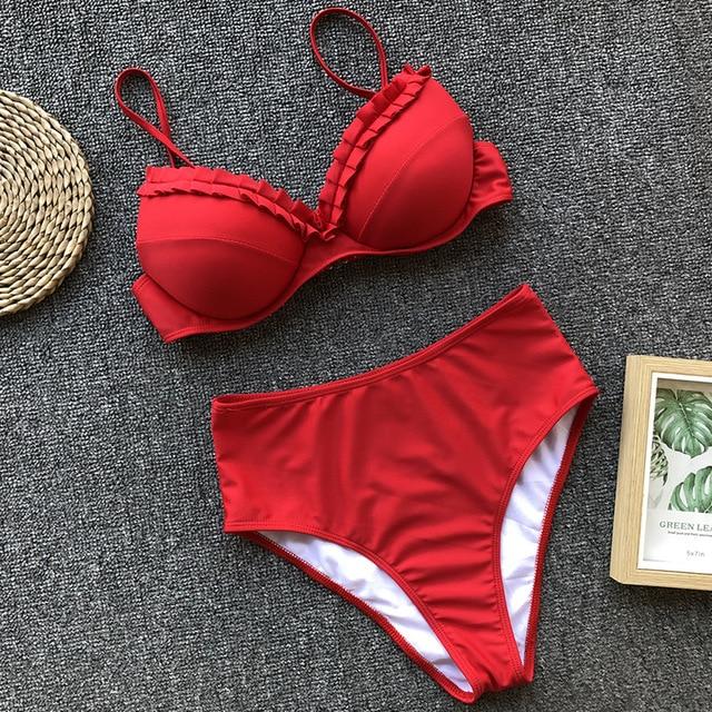 Peachtan Bandeau tassel bikinis 2019 woman crochet swimsuit female Thong swimwear bathing suit women bathers sexy micro bikini