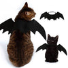 2019 New Halloween Pet Dog Costumes Bat Wings Vampire Black Cute Fancy Dress Up Halloween Pet Dog Cat Costume