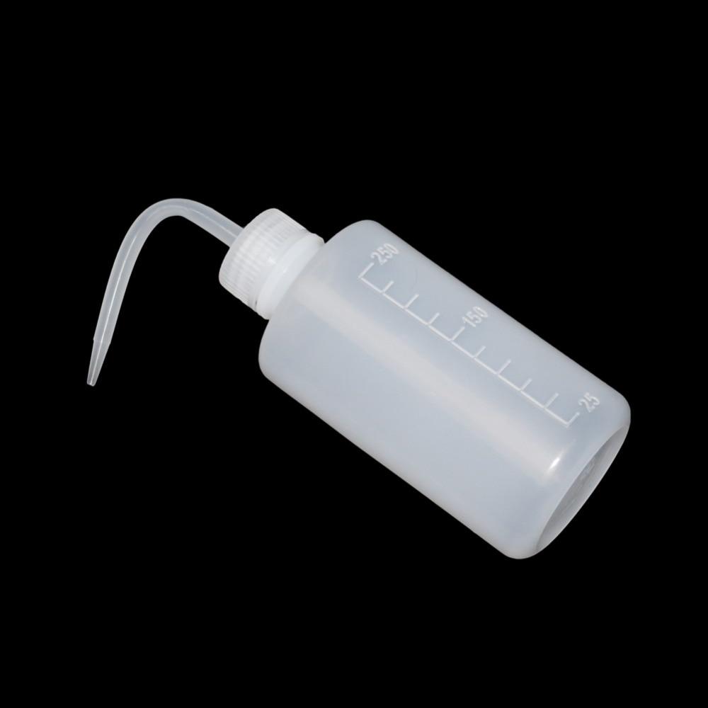 150/250/500ml LDPE Plastic Laborotary Tattoo Wash Squeezy Measuring Bottle For Laboratory Tools