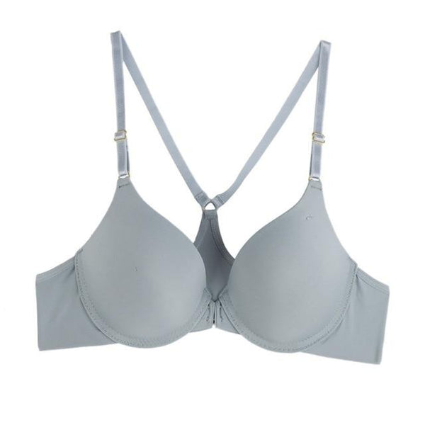Sexy Push Up Seamless Underwire Bra Women Front Closure Lace  Bra Lingerie Bralette Underwear