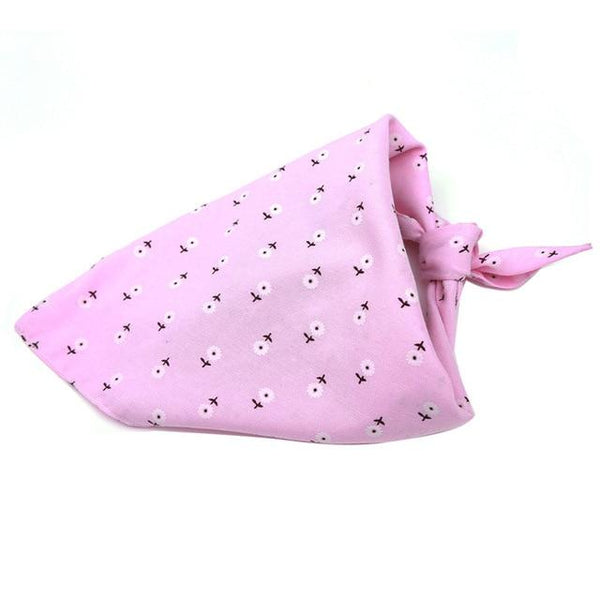Reversible Dog Scarf Pet Dog Bandana Bib Pet Accessories Triangular Bandage Adjustable Tie On for Cat Puppies Medium Large Dogs