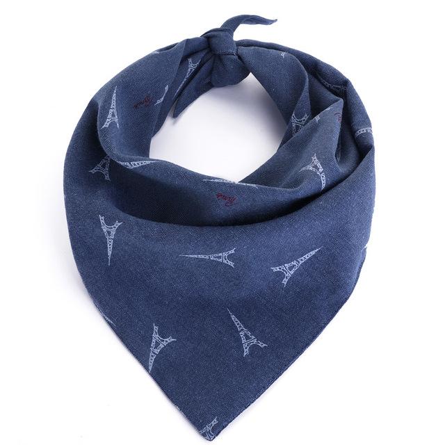Pet Dog Bandanas Reversible Triangular Bandage Dog Scarf Pet Grooming