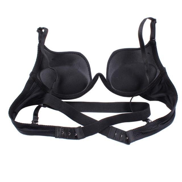 Women bra Low Cut Women Sexy Push Up Bra Backless Convertible Seamless Bra