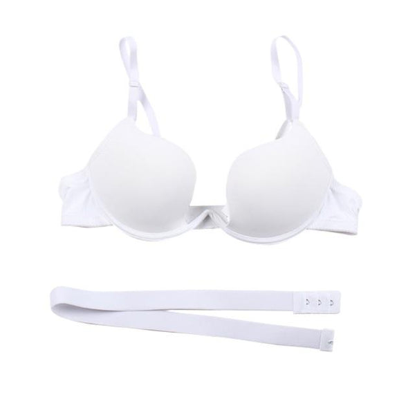 Women bra Low Cut Women Sexy Push Up Bra Backless Convertible Seamless Bra