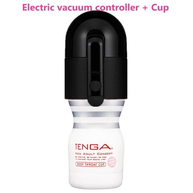 TENGA Vacuum Controller Automated Manipulate Cup 3D Deep Throat Suction Male Masturbator Real Pussy Sex Toys Products for Men