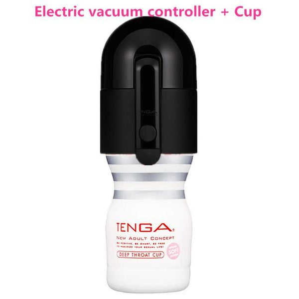 TENGA Vacuum Controller Automated Manipulate Cup 3D Deep Throat Suction Male Masturbator Real Pussy Sex Toys Products for Men