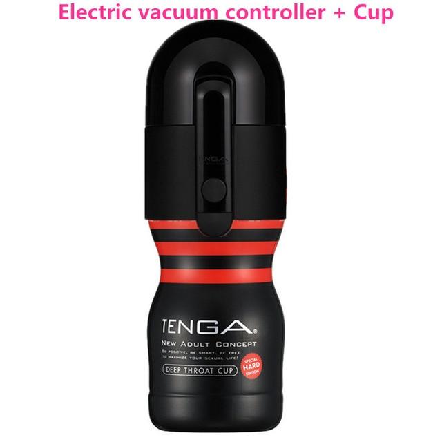TENGA Vacuum Controller Automated Manipulate Cup 3D Deep Throat Suction Male Masturbator Real Pussy Sex Toys Products for Men