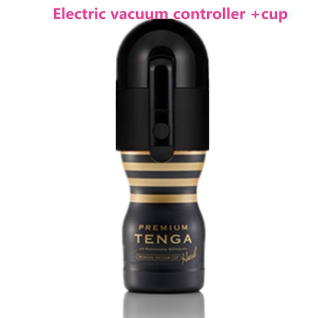TENGA Vacuum Controller Automated Manipulate Cup 3D Deep Throat Suction Male Masturbator Real Pussy Sex Toys Products for Men