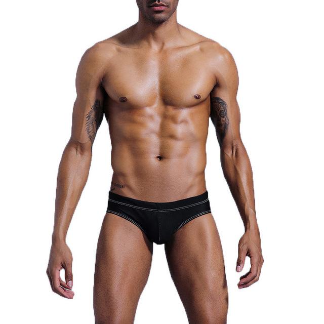 Swimwear Men Sexy Mens Swim Briefs Swimming Trunks Swimsuit Push Up Pad Low Waist Gay Swimwear Swim Beach Shorts Zwembroek Heren