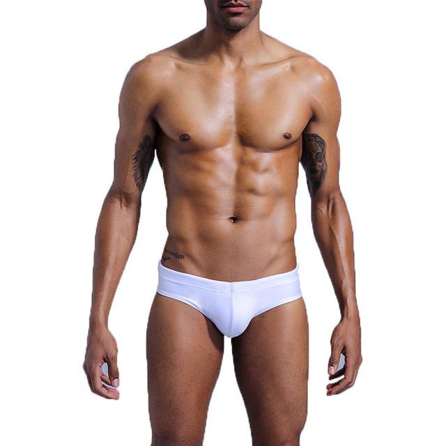 Swimwear Men Sexy Mens Swim Briefs Swimming Trunks Swimsuit Push Up Pad Low Waist Gay Swimwear Swim Beach Shorts Zwembroek Heren