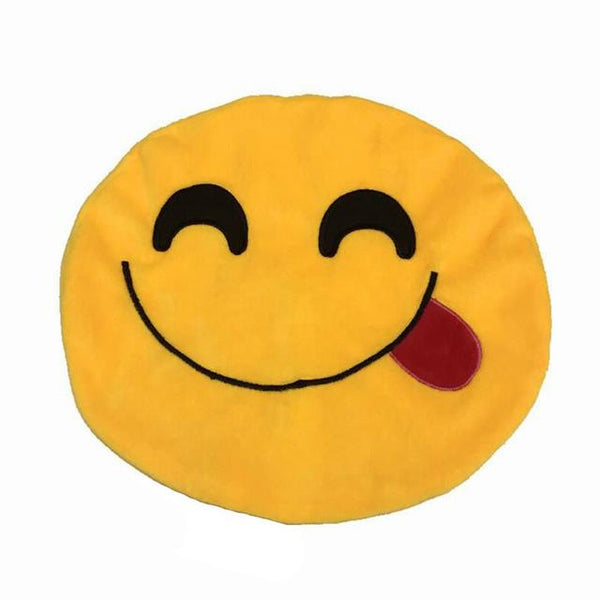 32cm Stuffed Toys Soft Smiley Emoticon Stuffed Plush Toy Doll Pillow Case cover 10.30