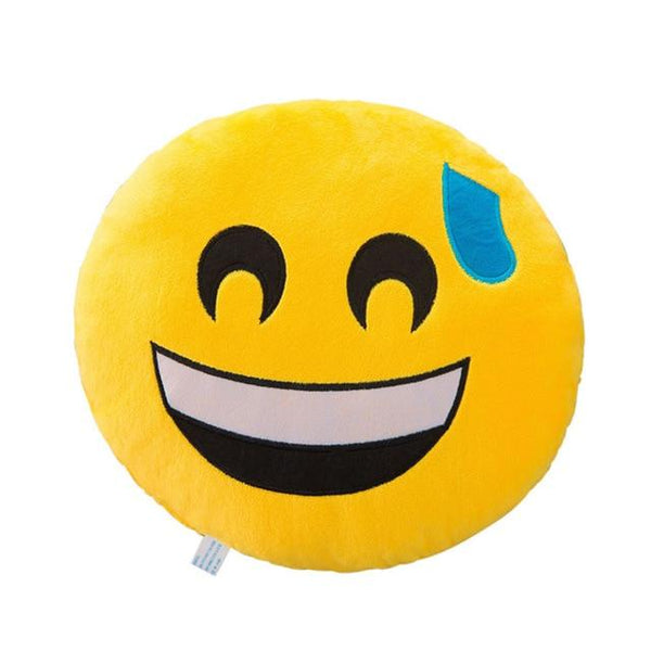 32cm Stuffed Toys Soft Smiley Emoticon Stuffed Plush Toy Doll Pillow Case cover 10.30