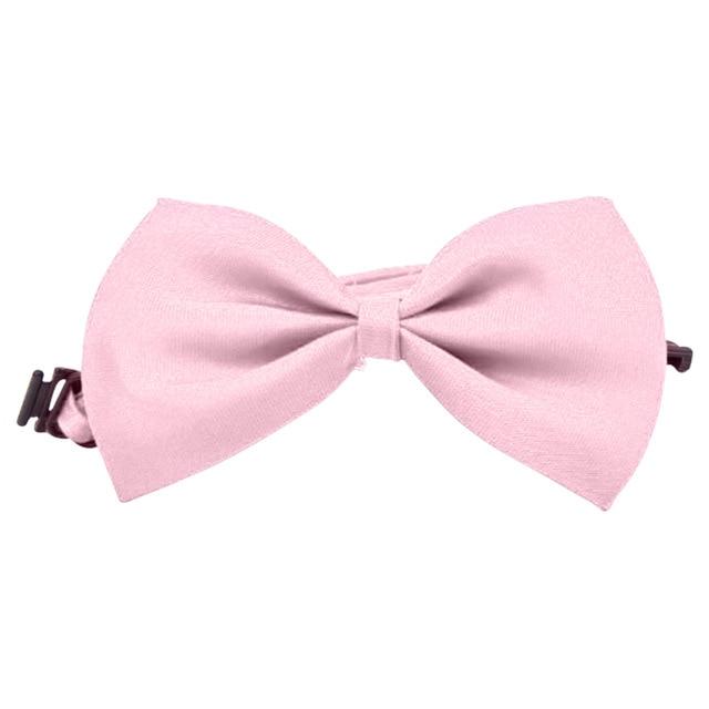 Multi Colors Cute Dog Puppy Cat Kitten Pet Toy Kid Solid Bow Tie Necktie Clothes Cat Dog Necktie Pets Grooming Accessories