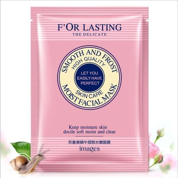 Hyaluronic Acid Snail Deep Moisturizing Face Mask Anti Aging Whitening Depth Replenishment Facial Skin Care