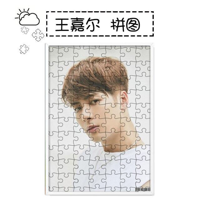 [MYKPOP]GOT7 PRESENT YOU Puzzles 120pcs With a Photo Frame Desk Decoration KPOP Fans Collection SA18102015
