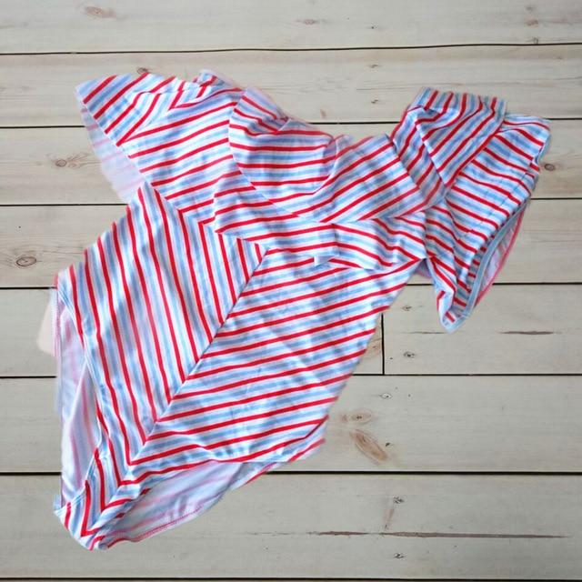 Bkning XXL Striped One Piece Swimwear Large Women Summer 2019 Monokini Puls Size Swimsuit Ruffle Onepiece Bathing Suit 1 Trikini