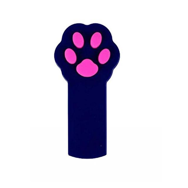 Funny Paw Shaped Electric Cat Laser Pointer Toys Kittens Cat Play Interactive Automatic LED Light Pen Exercise Pet Products