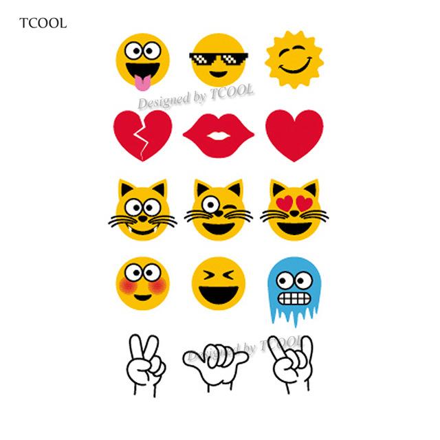 HXMAN Cartoon Animals Children Temporary Tattoo Sticker Waterproof Fashion Fake Body Art Tattoos 9.8X6cm Kids Face Tatoo B-030