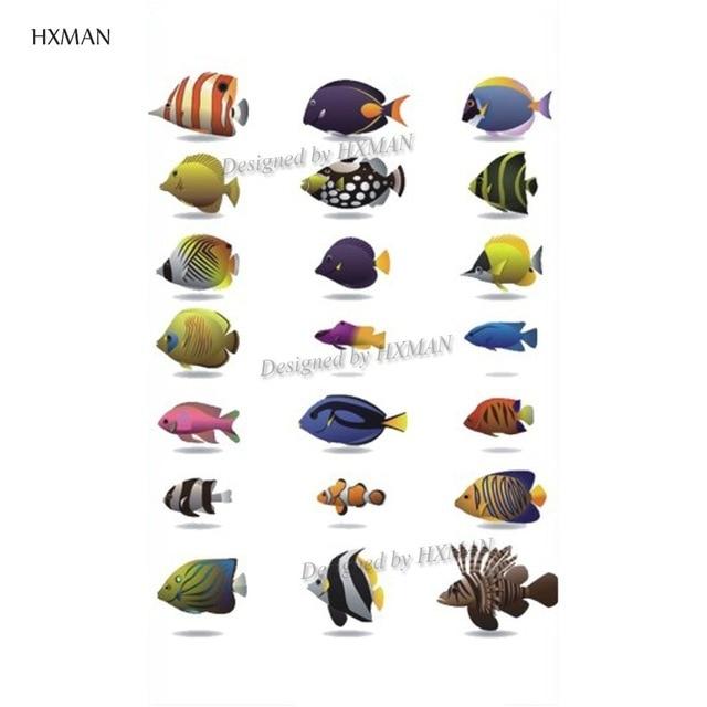 HXMAN Cartoon Animals Children Temporary Tattoo Sticker Waterproof Fashion Fake Body Art Tattoos 9.8X6cm Kids Face Tatoo B-030