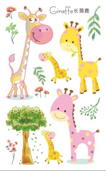 Waterproof Temporary Tattoo Sticker Cute Unicorn Fake Tatoo Tatouage Temporaire Flash Tatto hand foot For Kids Children Girl