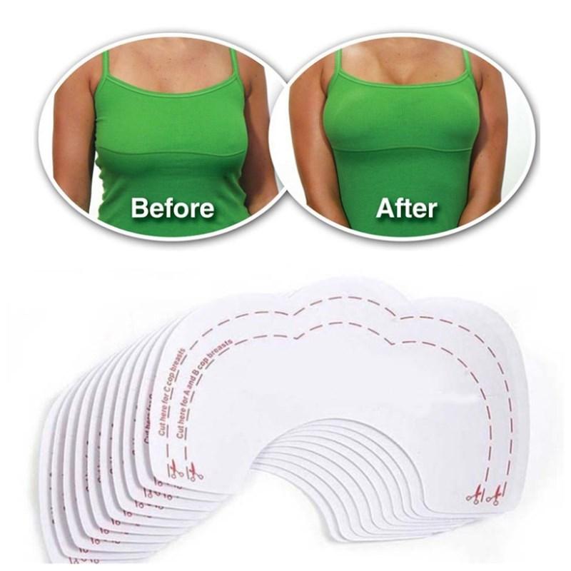 Fashion 10 Piece Women's Lingerie Bralette Breasts Lift Adhesive Tapes Ribbon Paste Bra Pad Women Self Adhesive Nipples Stickers
