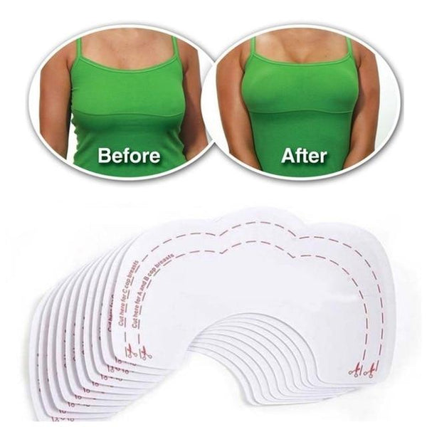 Fashion 10 Piece Women's Lingerie Bralette Breasts Lift Adhesive Tapes Ribbon Paste Bra Pad Women Self Adhesive Nipples Stickers