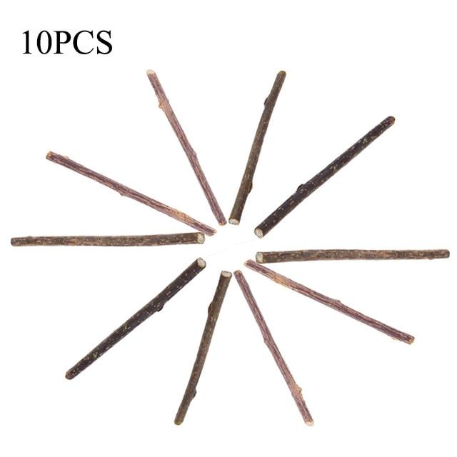 15/20/25/50pcs Pure Natural Catnip Pet Cat Toy Molar Toothpaste Branch Cleaning Teeth Silver Vine Cat Snacks Sticks Pet Supplies
