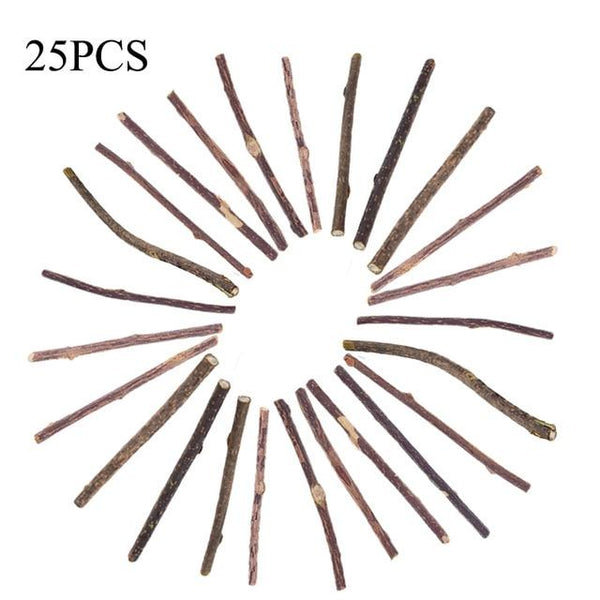 15/20/25/50pcs Pure Natural Catnip Pet Cat Toy Molar Toothpaste Branch Cleaning Teeth Silver Vine Cat Snacks Sticks Pet Supplies