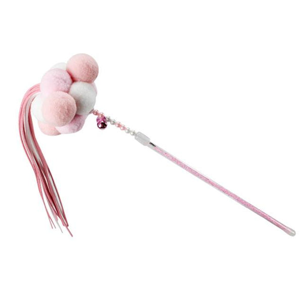 Cat Teaser Wand Toy Stick Feather Interactive Play Funny Kitten Pet Supply katten speeltjes