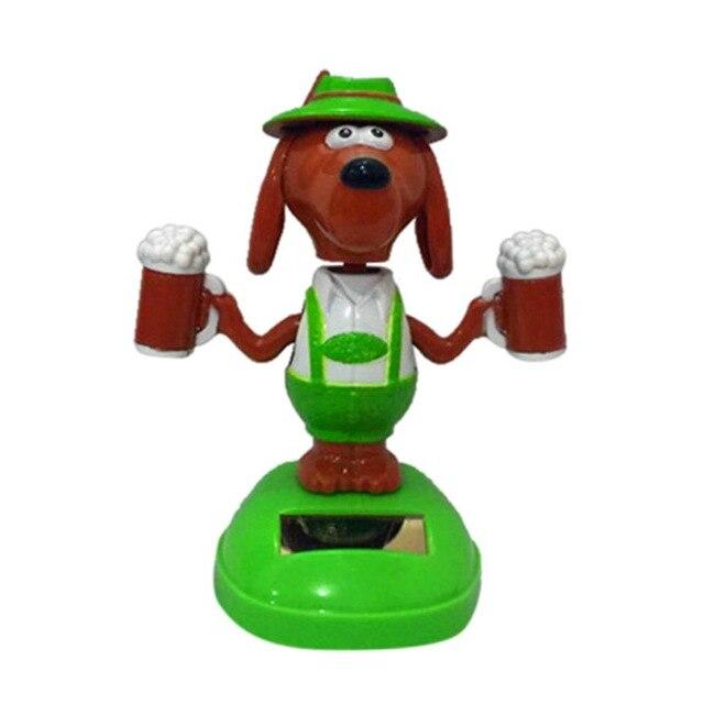 CARPRIE Funny Solar Powered Dancing Animal Swinging Animated Bobble Dancer Toy Car Decor New 18Mar14