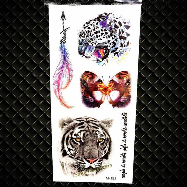 New Vivid 3D Tattoo Red Lip Cherry Strawberry Pumpkin Design Flash Temporary Tattoo Sticker Men Women Body Art Fake Tattoo G3D33