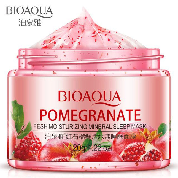 Bioaqua Fruit Skin Care Mask Deep Whitening Moisturizing Sleeping Mask Acne Remover Blackhead Repair Mask For Face Beauty