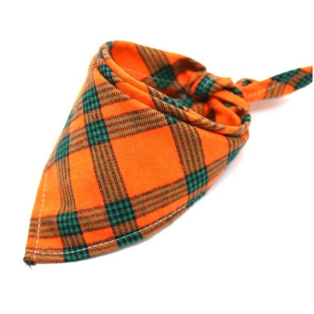 Dog Bibs For Small Dogs Puppy Bandanas Cotton Plaid Washable Pet Bandanas Scarf Bow Ties Collar Cat Middle Large Dog Grooming 20