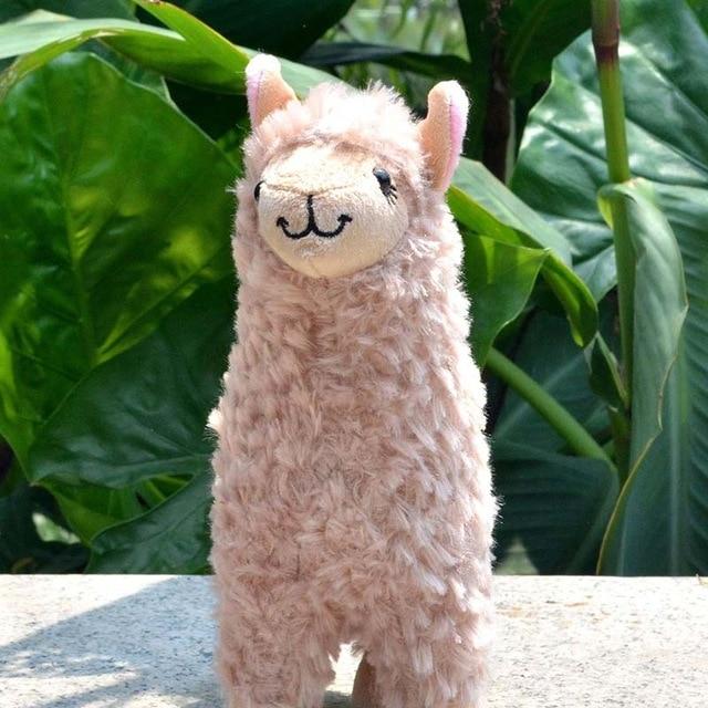 Simulation Alpaca Llama Plush Toy Doll  23cm  Animal Stuffed Animal Dolls Japanese Soft Plush Alpacasso For Kids Birthday Gifts