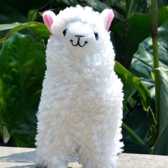 Simulation Alpaca Llama Plush Toy Doll  23cm  Animal Stuffed Animal Dolls Japanese Soft Plush Alpacasso For Kids Birthday Gifts