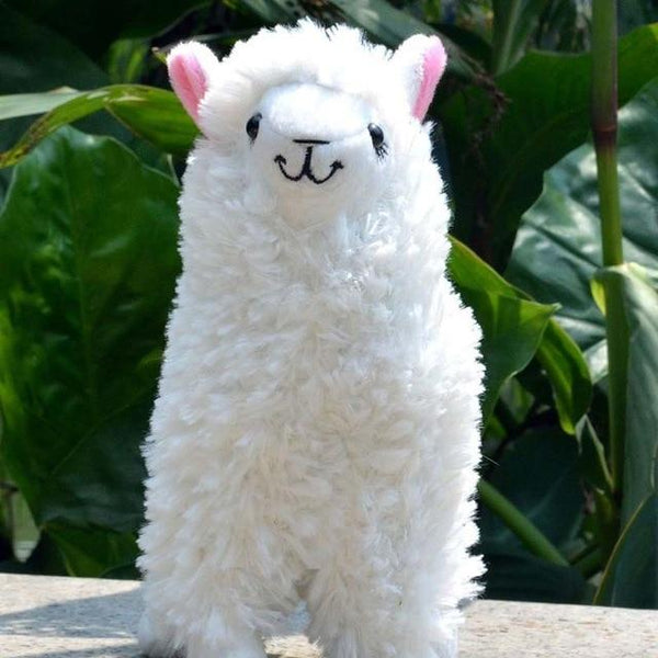 Simulation Alpaca Llama Plush Toy Doll  23cm  Animal Stuffed Animal Dolls Japanese Soft Plush Alpacasso For Kids Birthday Gifts