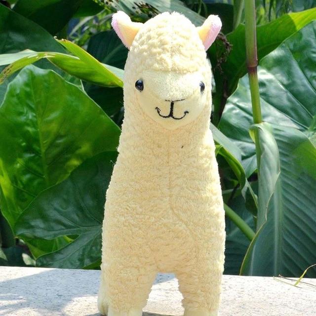Simulation Alpaca Llama Plush Toy Doll  23cm  Animal Stuffed Animal Dolls Japanese Soft Plush Alpacasso For Kids Birthday Gifts