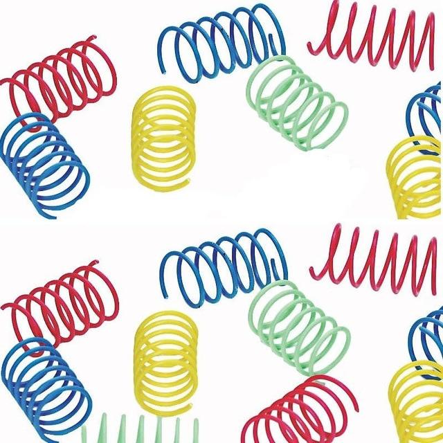 Pet toy Funny Kitten Cat Playing Toy Durable Wear-Resistant Bright Color Springs Pet Suppli