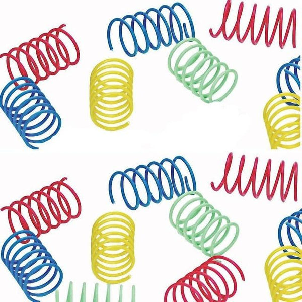 Pet toy Funny Kitten Cat Playing Toy Durable Wear-Resistant Bright Color Springs Pet Suppli