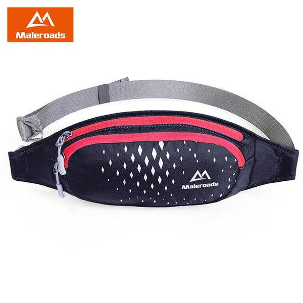 Maleroads Sport Running Belt Waist Bags Waterproof Gym Fanny Pack Mini Money Cell Phone Pouch Fitness Accessories For Men Women