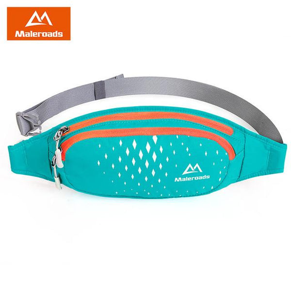 Maleroads Sport Running Belt Waist Bags Waterproof Gym Fanny Pack Mini Money Cell Phone Pouch Fitness Accessories For Men Women