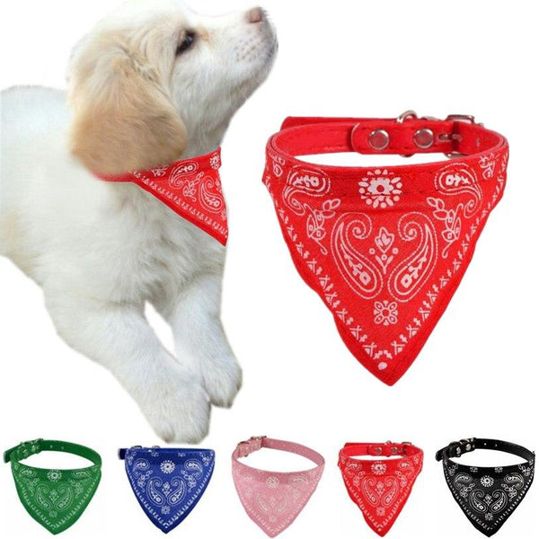 30.5cm/36.5cm Dog Bandana Adjustable Pet Dog Cat Neck Scarf Tie Bowtie Necktie Bandana Collar Neckerchief Dog Accessories 40JA24