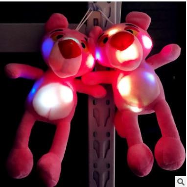BSTAOFY Dropshipping 20CM LED Colorful Glowing Luminous Plush Baby Toys Lighting Stuffed Bear Teddy Bear Lovely Gifts for Kids