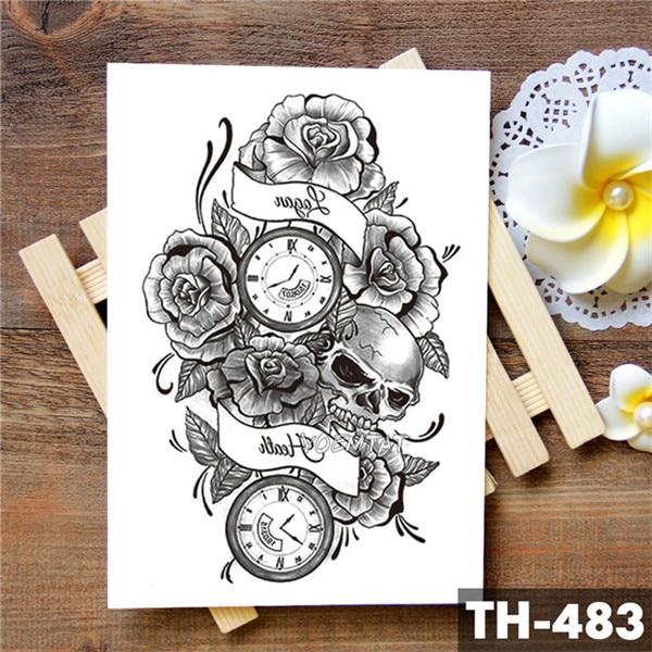 Wing Holy Angel Waterproof Temporary Tattoo Sticker Brave knight Warrior Flash Tattoos Body Art Arm Fake Tatoo